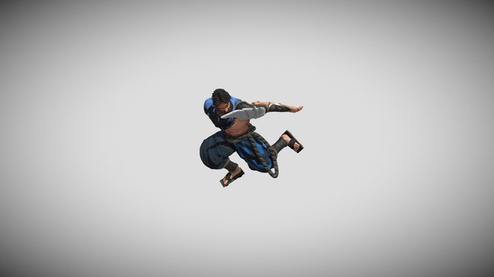 B2C2_Massart_Guillaume_CharaAdvArt_StyledPose 3D Model