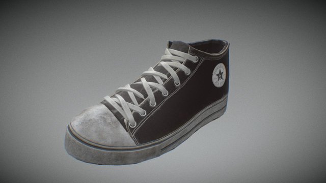 Practice Paint Texture - Shoe 3D Model