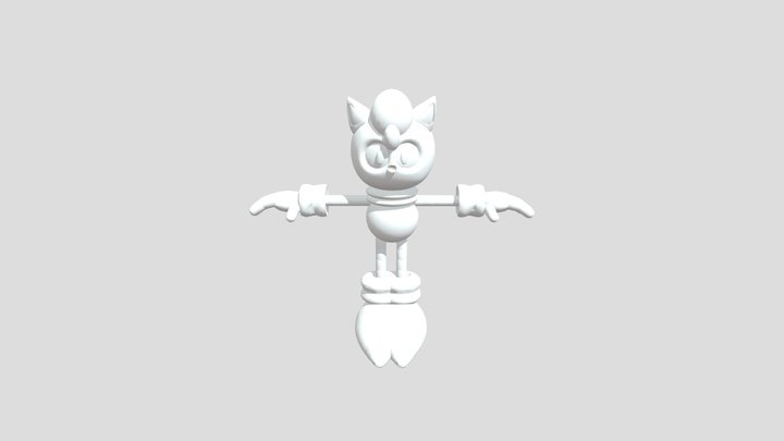 Cian The Cat Remodel outcome memories 3D Model