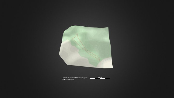 金鸡谷_等高地图 – Modèle 3D gratuit STL