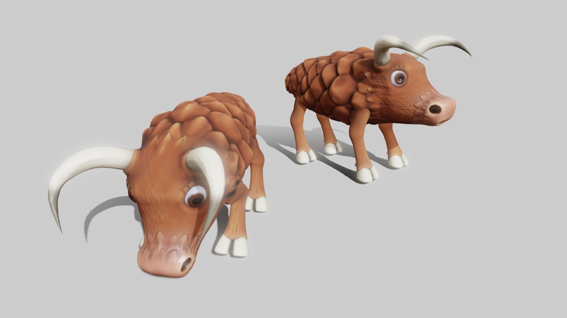 Pine Cone Cow 3D model by Hene [3345da8] Sketchfab