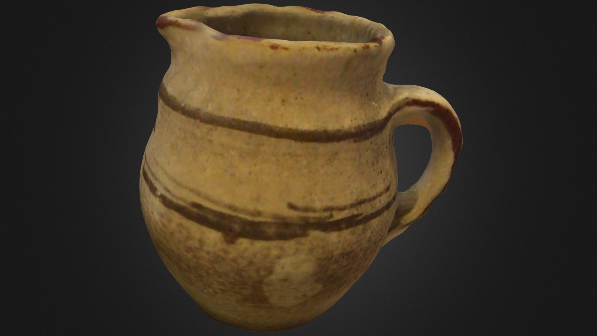 Earthenware jug