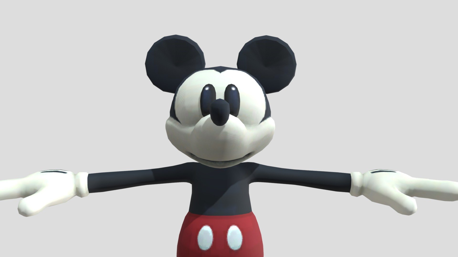 Epic Mickey - Mickey Mouse - Download Free 3D model by Aron Studios ...