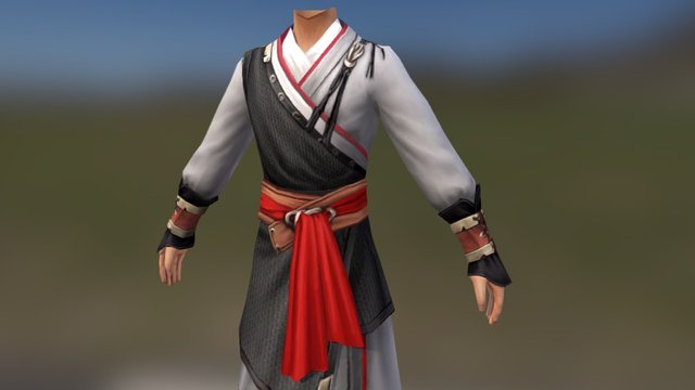 Áo Cẩm Y Vệ 3D Model