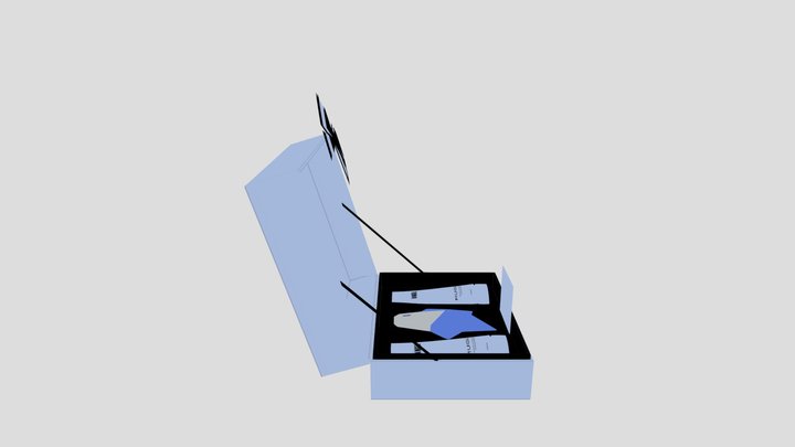 Coffret parfum ANGEL de Mugler 3D Model