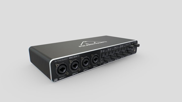 Audio interface NMC404HD 3D Model