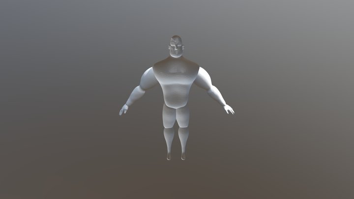 Mr Incredible 3D Model
