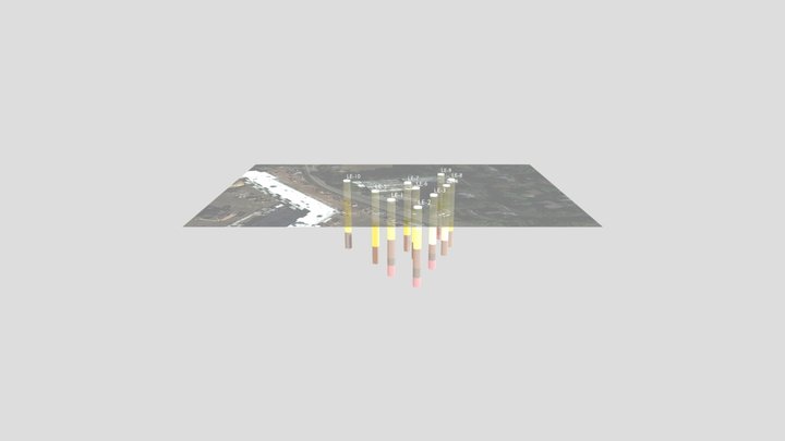 3D lithology model with LOGitEASY 3D Model