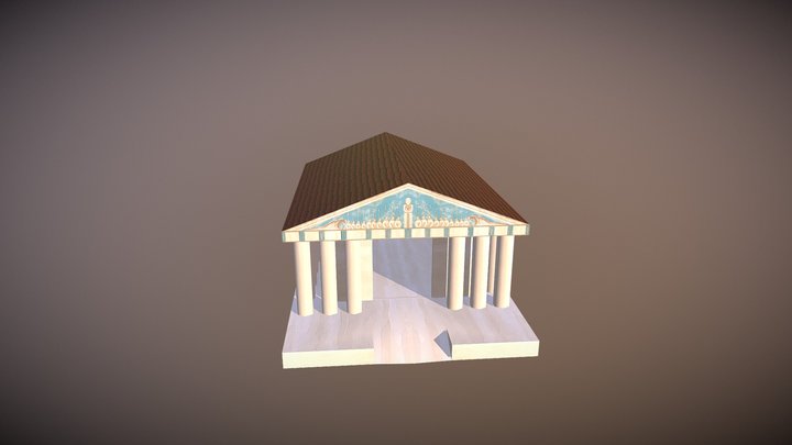 Temple 3D Model