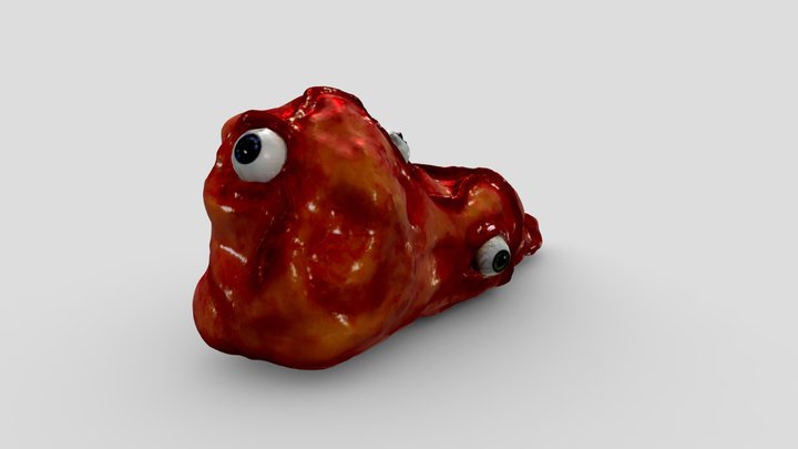 Demonic Blob - Level 3 Art & Design (2nd Year) 3D Model