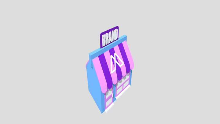 Shopping Store Millionpainter 3D Model