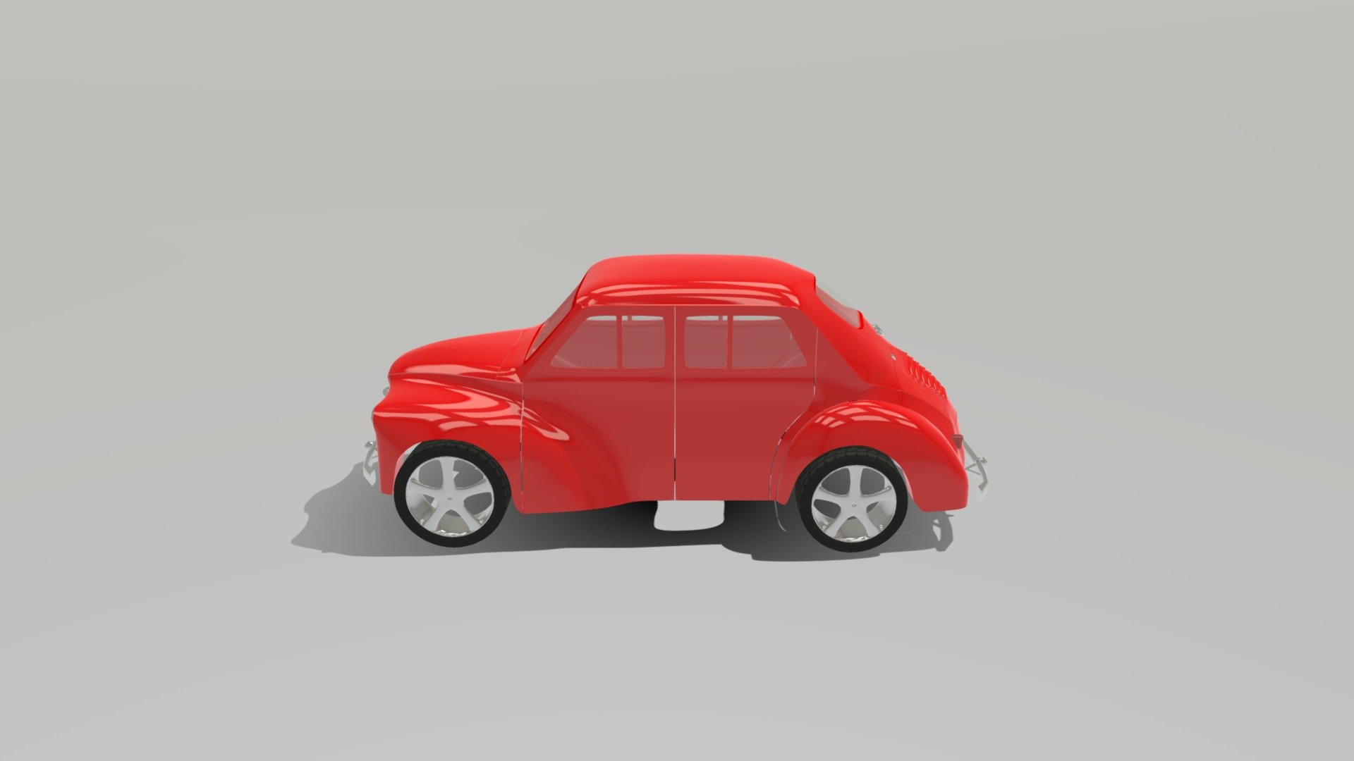 Renault 4cv - Wip - 3D model by 2chol [334da09] - Sketchfab