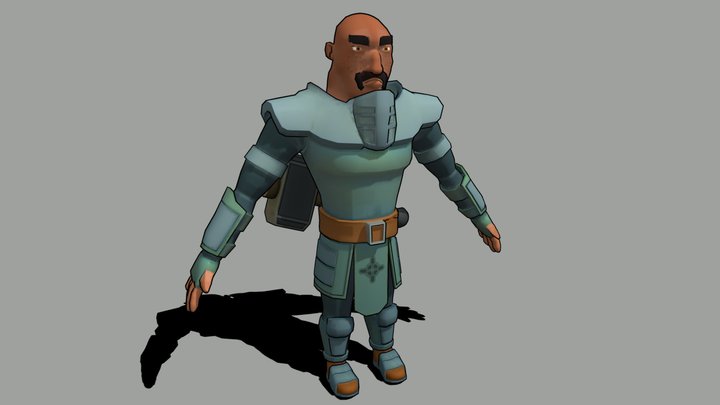 Cleric 3D Model