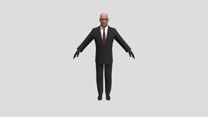Agent 47 – Modello 3D gratuito STL