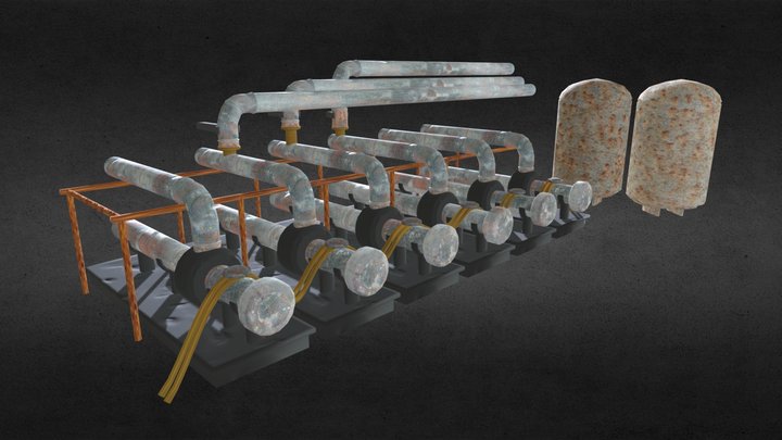 Old Centrifuge 3D Model