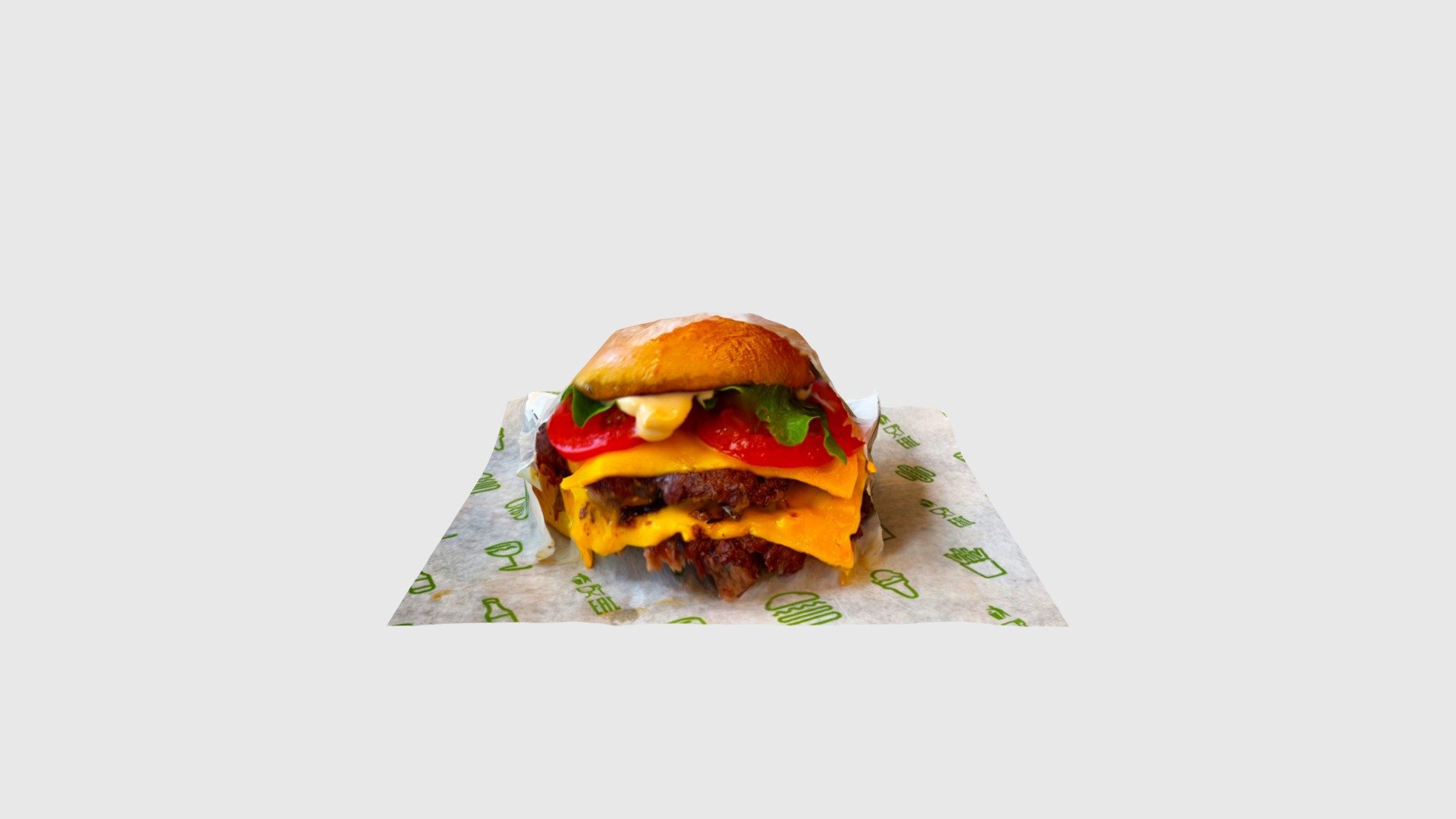 W Shack burger