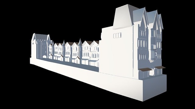 London Court Test 1 3D Model