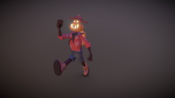 Scarecrow - Character Model 3D Model