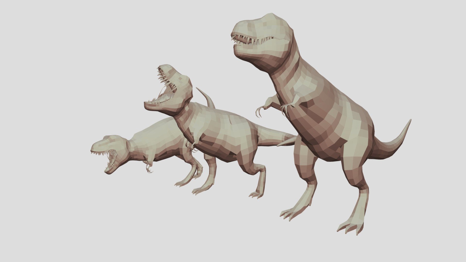 Trex - 3D model by Alex (@loft40) [3352be2] - Sketchfab