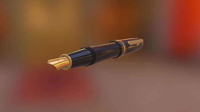 Sketchfab Pen 3D Model