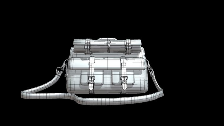 Bag_Steampunk_Prop 3D Model