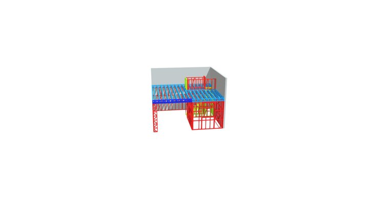 SF - Mezzanine - REV1 3D Model