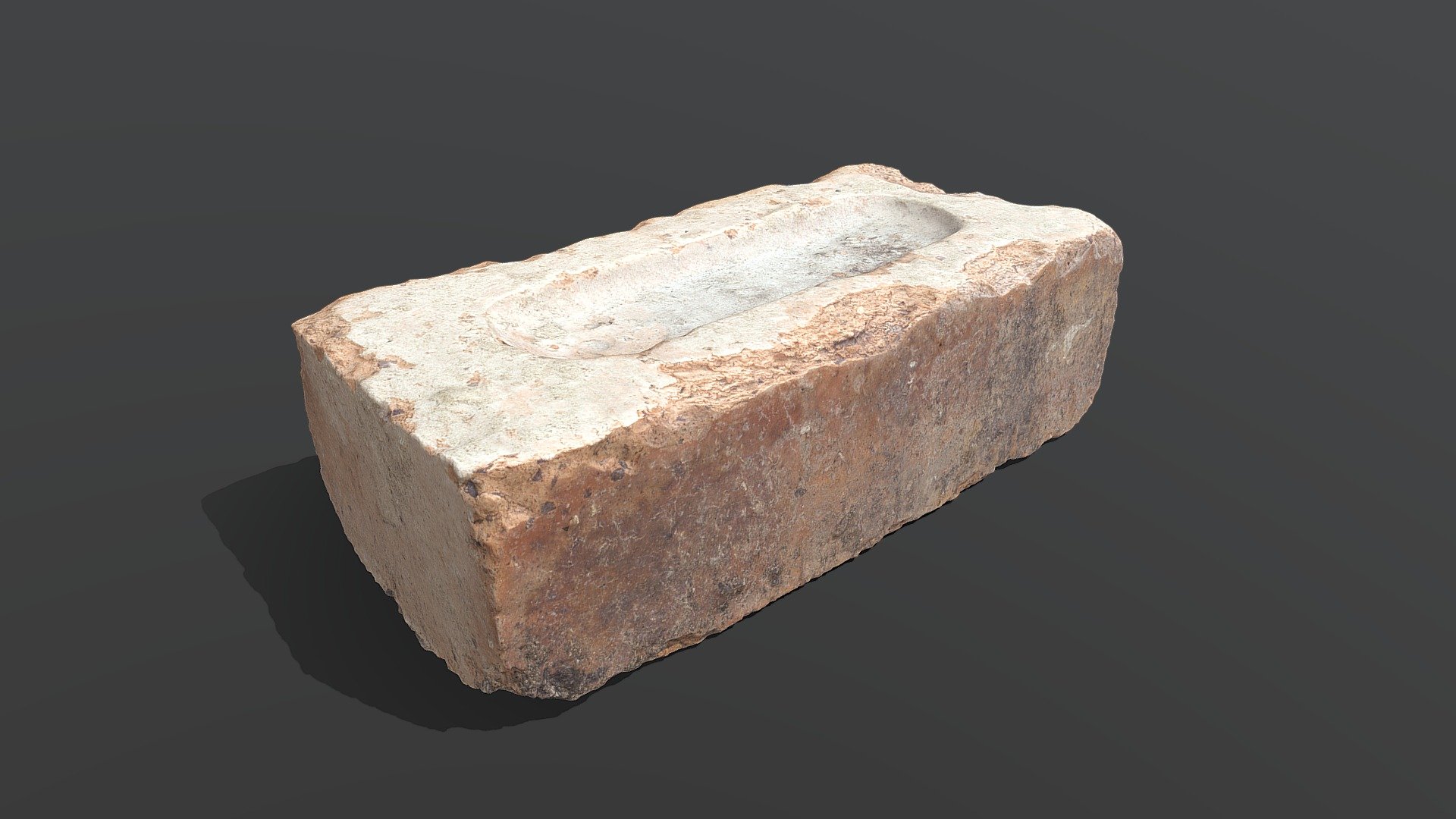 Weathered Brick (Photoscanned) - High Poly - Download Free 3D model by ...