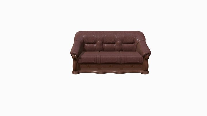 Sofa Lord fixed 3D Model