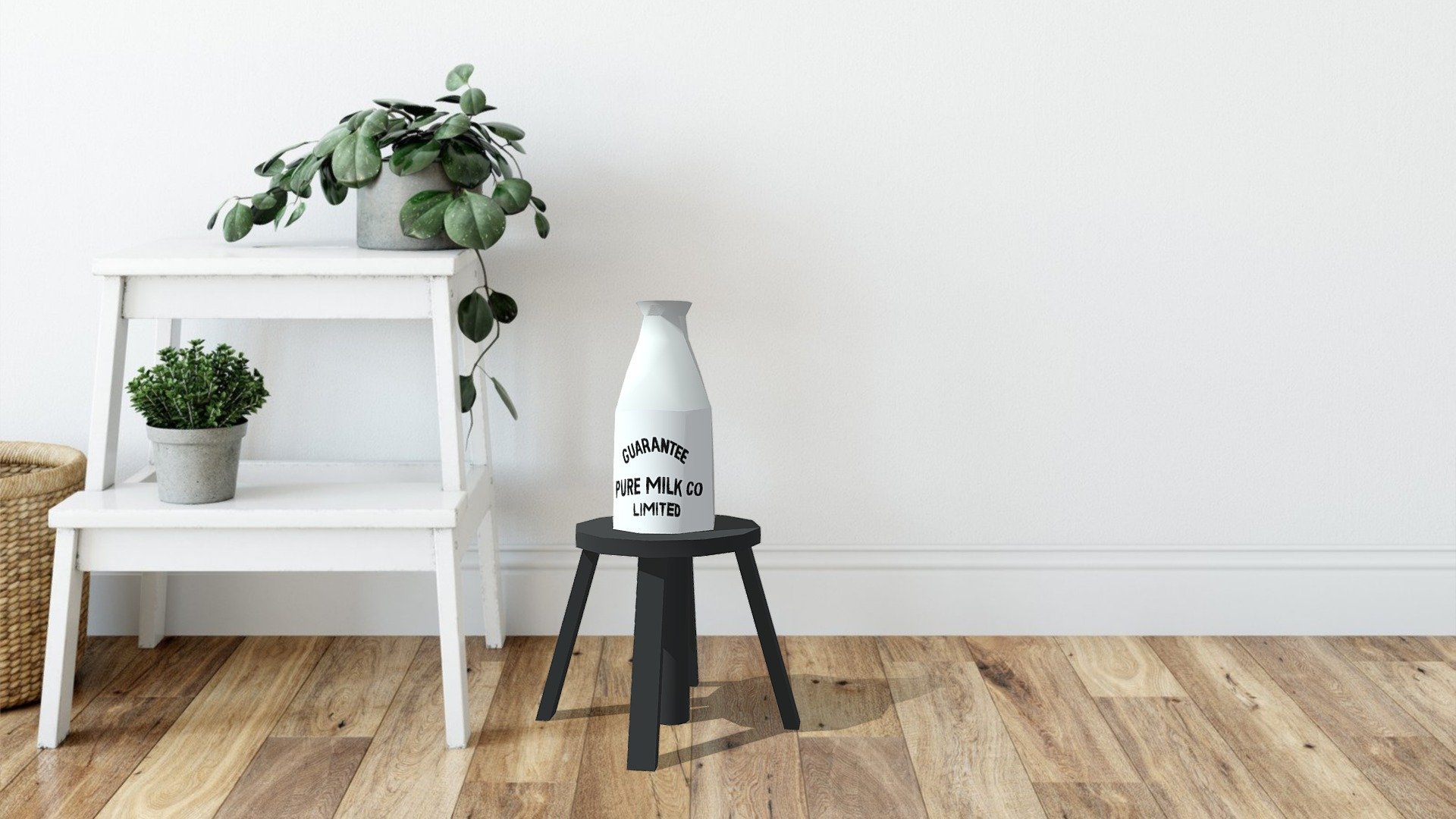 Guaranteed Pure Milk CO Replica — Sketchfab embed 3D viewer