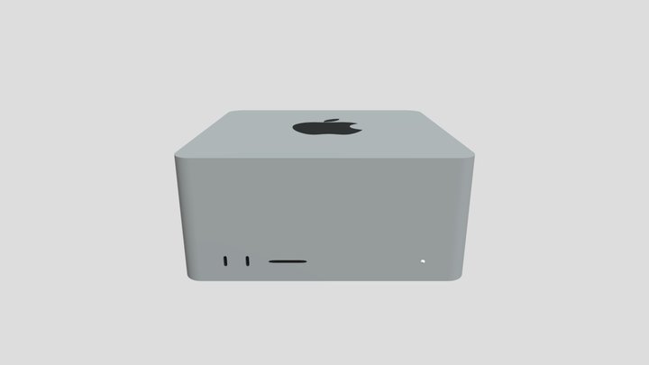 Apple Mac Studio 3D Model