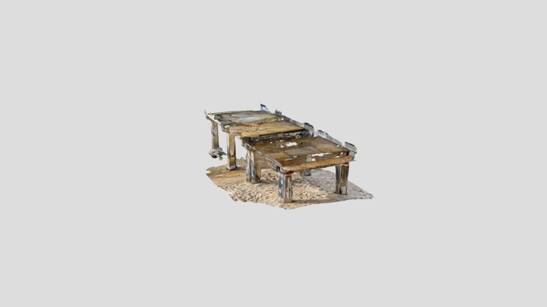 Day 4 - Jan 2 - Dromana Pier-poly — Sketchfab embed 3D viewer