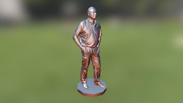 Mark Full Body Scan 3D Model