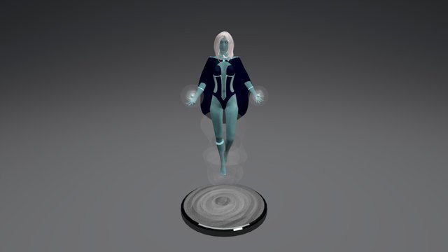 Isis: The Sorceress 3D Model