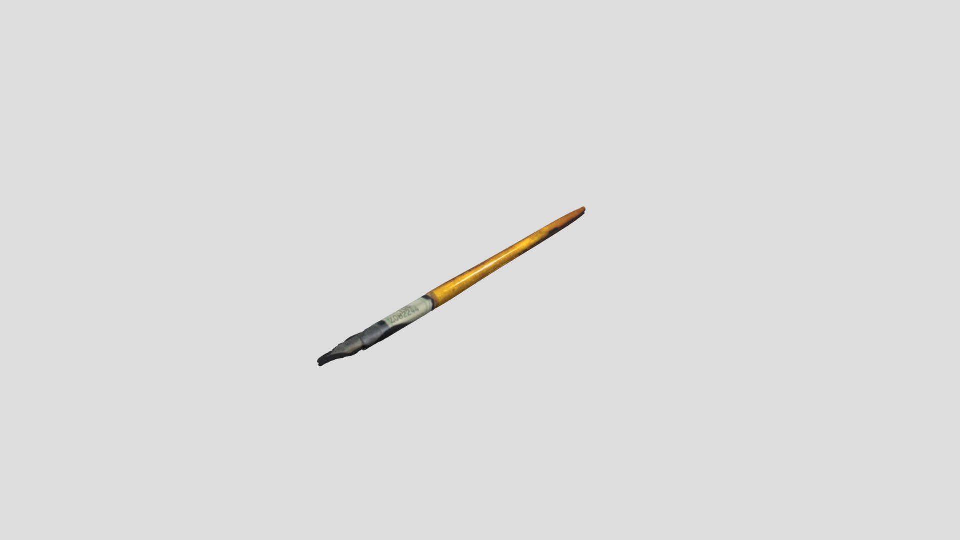 Nibbed pen - 3D model by Aberdeen City Libraries ...