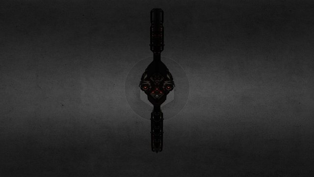 Bane Battlecruiser 3D Model
