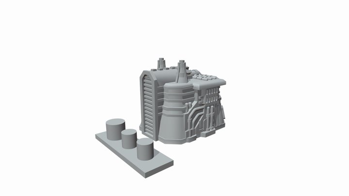 Air Filteration Unit 3D Model