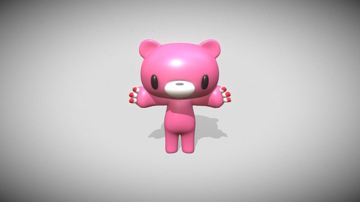 Gloomy Bear 3D Model