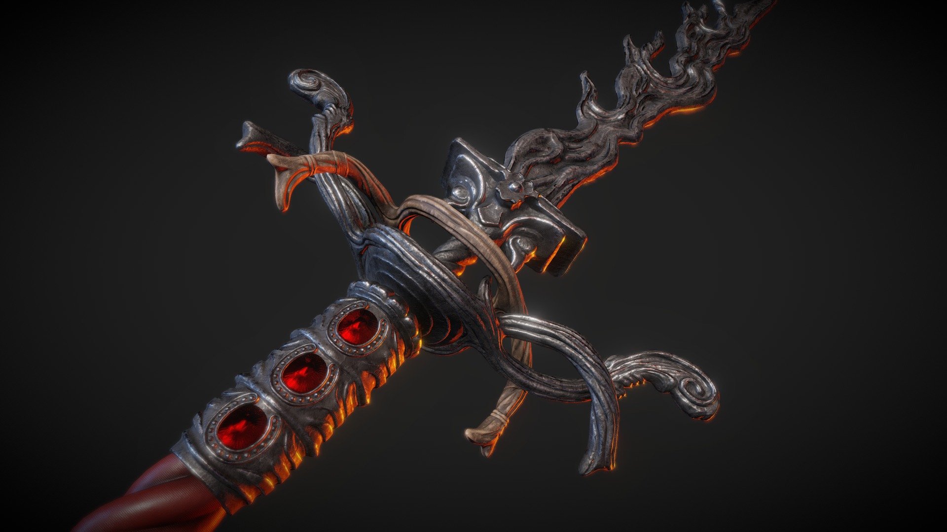 Spear of the Impaler - 3D model by Michal Cavrnoch 