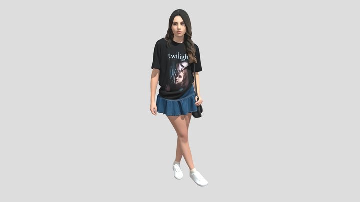 Twilight Tee Street Style – Modello 3D gratuito STL