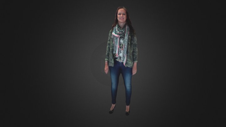 3D Scan of girl  3D Model