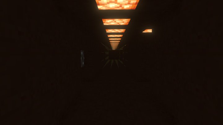 Prison Minecraft Empty 3D Model