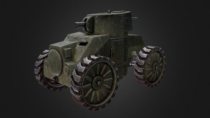 Ansaldo modello 1929 3D Model