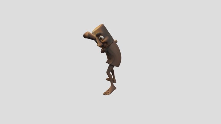 Tung Tung Sahur Baseball Hit 3D Model