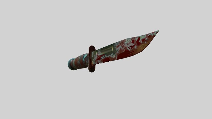 KNIFE LP UVW 3D Model