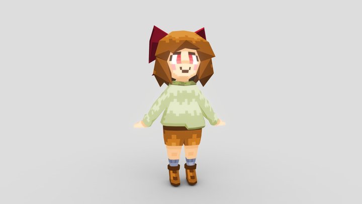 Cute Thing 3D Model