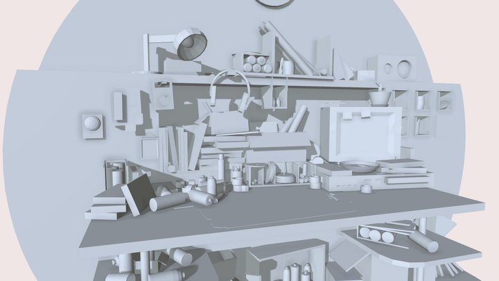Retry School - plotnost' 3D Model