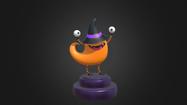 Monster_Type B 3D Model