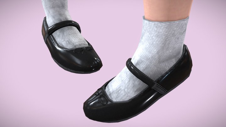 Flatshoes 3D models - Sketchfab