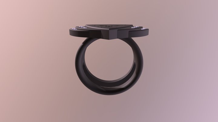 Panther Ring 3D Model