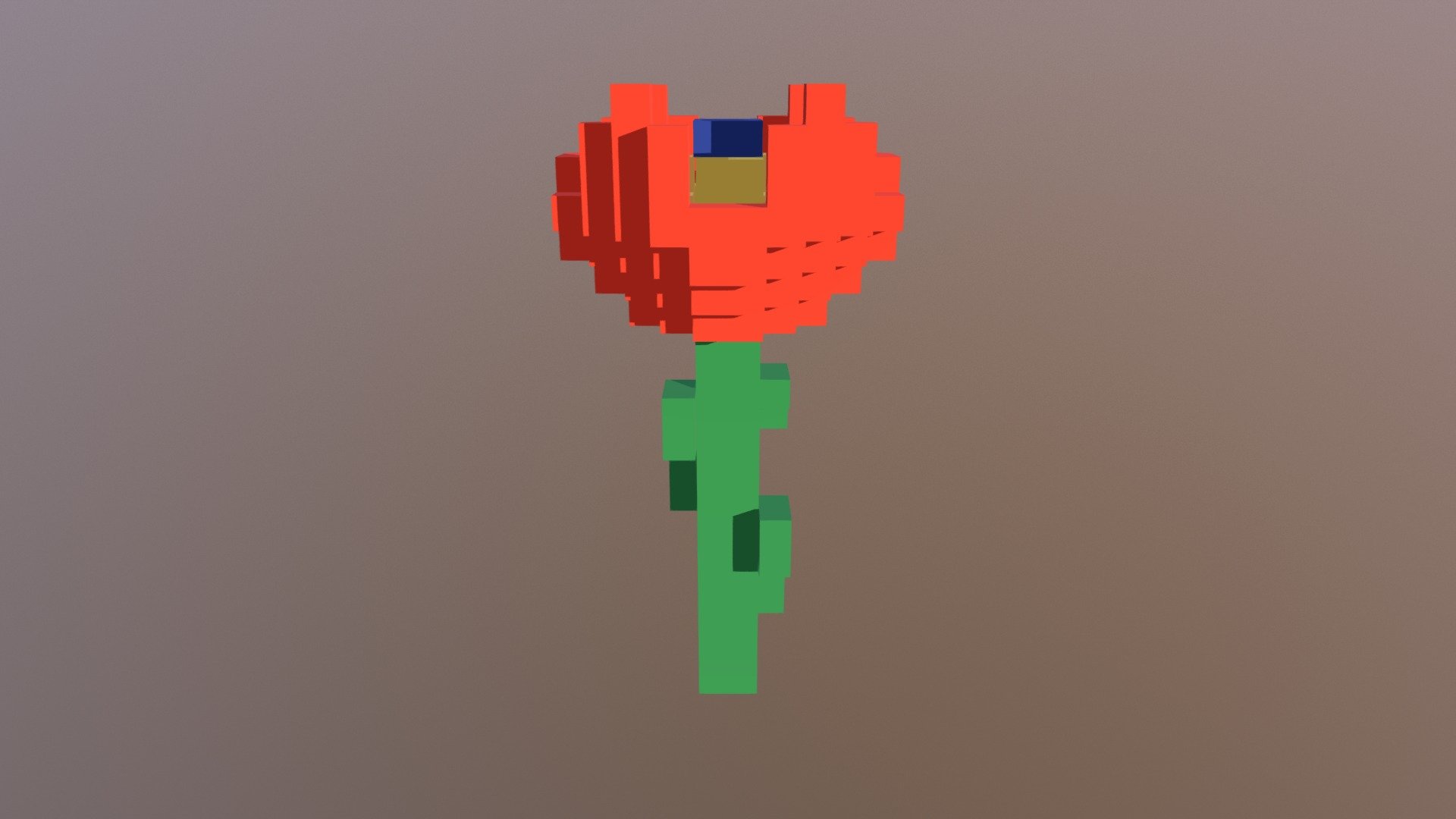 Flor Rara Naranja